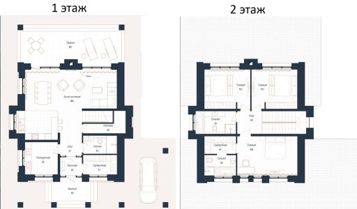 Дом шале в КП Зиккурат