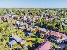 Новый фахверк в КП Зеленая роща-1