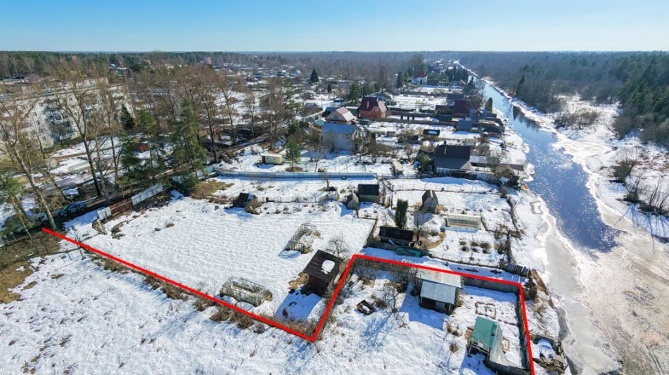 Участок у воды в СНТ Волжанка