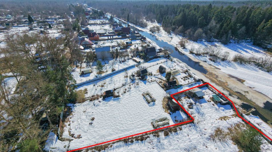 Участок у воды в СНТ Волжанка