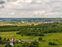 Участок у озера в Рождественно