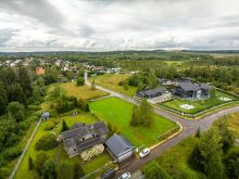 Стильный дом из бруса в Фокс Хилс