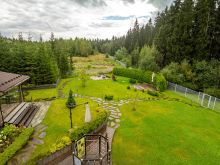 Стильный дом из бруса в Фокс Хилс