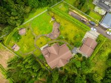 Стильный дом из бруса в Фокс Хилс