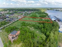 Участок на первой линии в Авроре