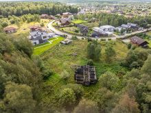 Прилесной участок в КП 