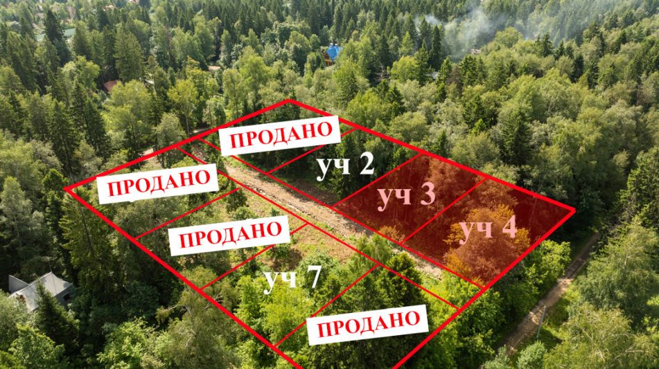 Лесной участок в Трудовой Южной