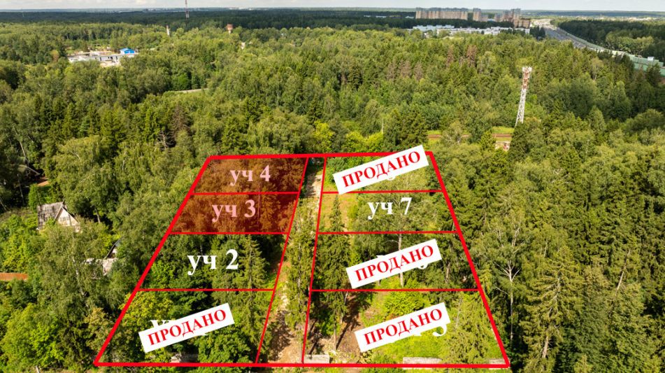 Лесной участок в Трудовой Южной