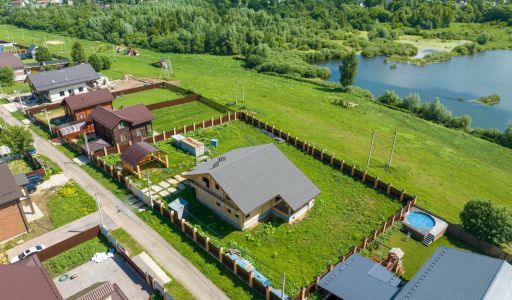 Дом из бруса в КП Панорамы