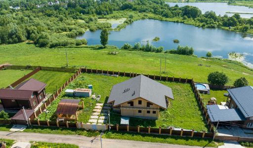 Дом из бруса в КП Панорамы