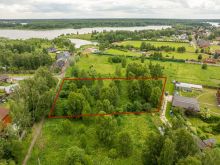 Участок рядом с водой в Витенево