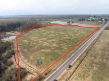 Земля на берегу озера в Можайске