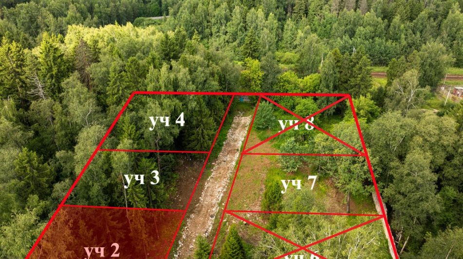 Лесной участок в п.Трудовая Южная