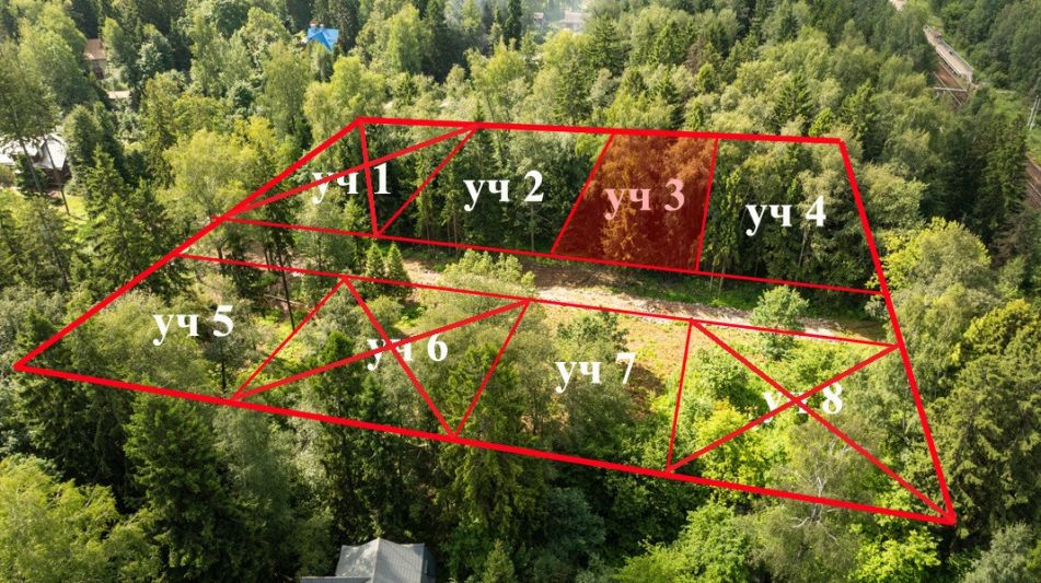 Лесной участок в Трудовой Южной