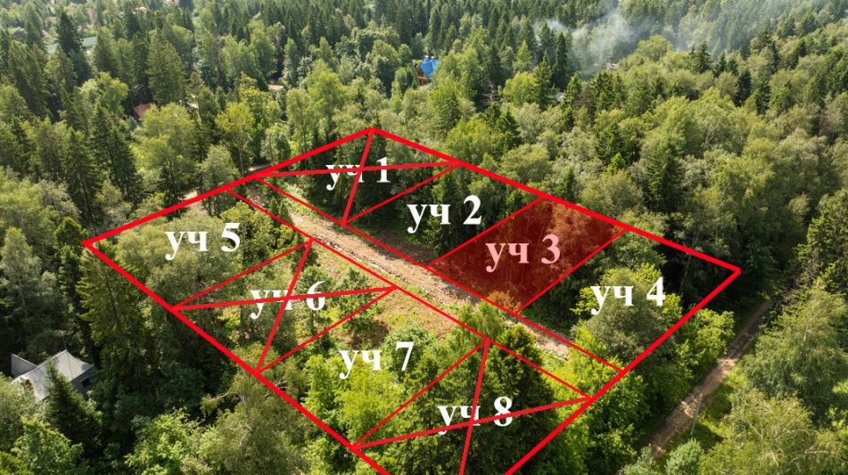 Лесной участок в Трудовой Южной