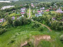 Участок у озера в Рождественно