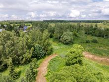 Участок у озера в Рождественно