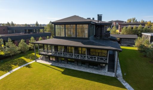 Дом c видом на воду в КП Монаково