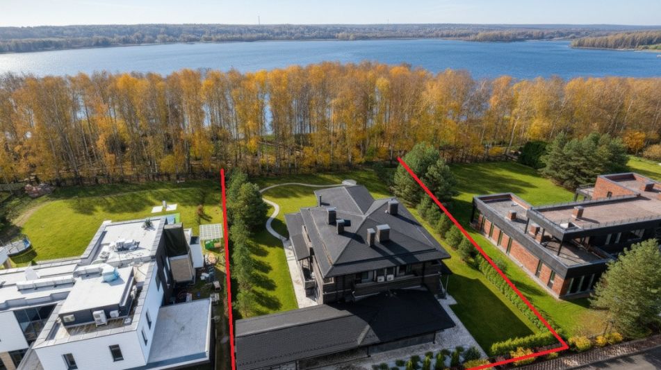 Дом c видом на воду в КП Монаково