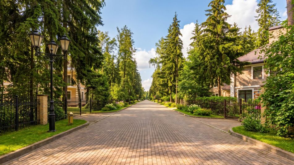 Участок у леса в КП Шервуд