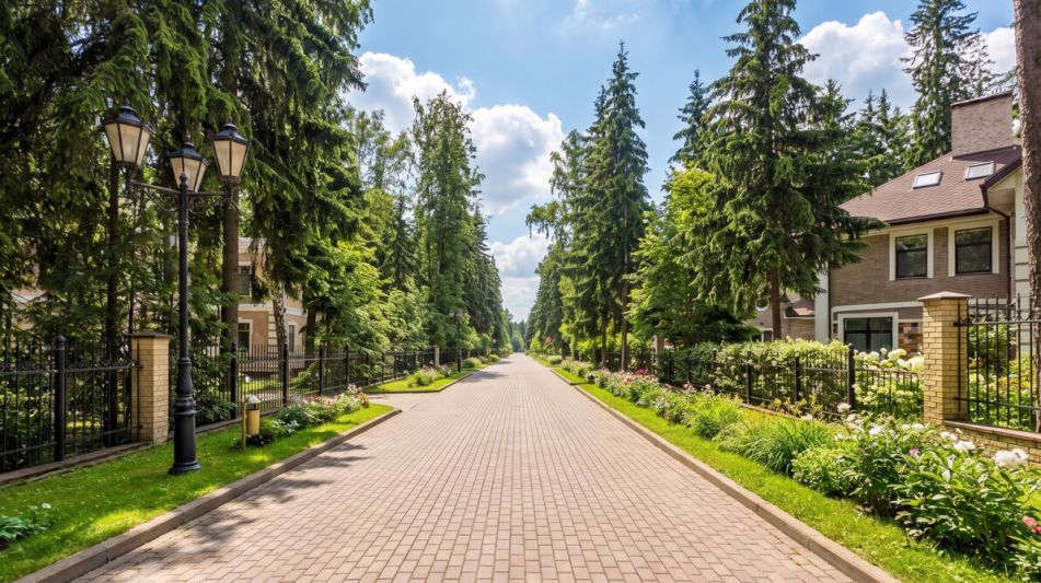 Участок у леса в КП Шервуд