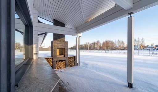 Дом на берегу реки в КП Дачный-2