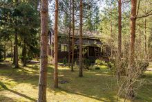 Дом из бруса у воды в КП Айвери