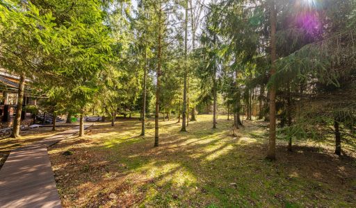 Дом из бруса у воды в КП Айвери