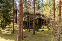 Дом из бруса у воды в КП Айвери