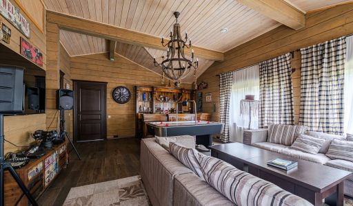 Дом в лесу в КП Руза Фэмили Парк