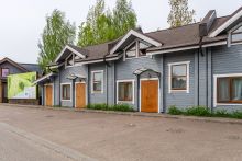 Деревянный дом в Московском море