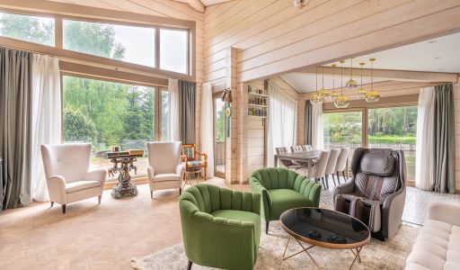 Дом у воды в КП Солнечная поляна