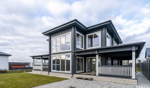 Коттедж с террасой в Аносино парк