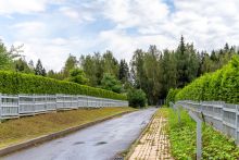 Стильный дом из бруса в Фокс Хилс