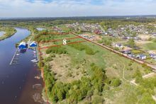 Участок на первой линии в Авроре