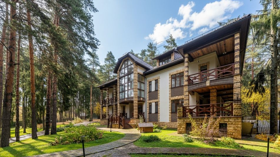 Дом на пруду в Летчике-испытателе