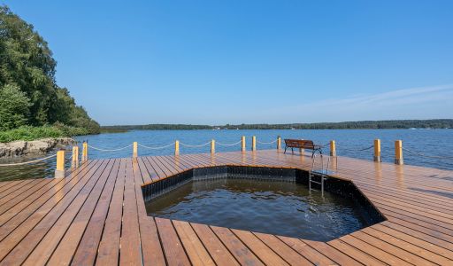 Дом c видом на воду в КП Монаково