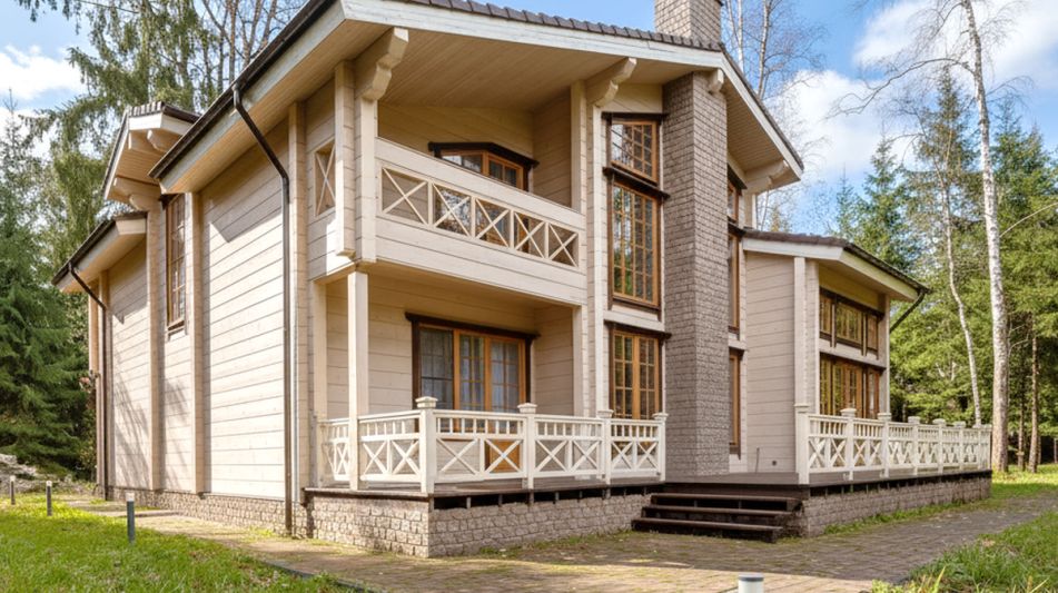 Дом в лесу в  КП Руза Фэмили Парк