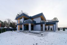 Новый дом около леса 9 км от МКАД