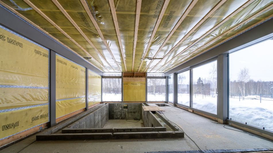 Новый дом под отделку в Лызлово