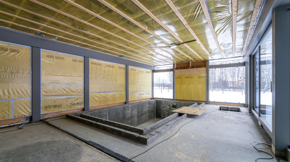 Новый дом под отделку в Лызлово