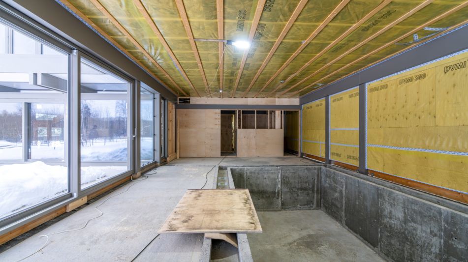 Новый дом под отделку в Лызлово