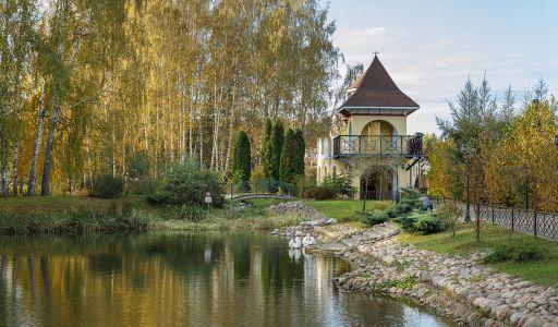 Новый фахверк в кп Княжье Озеро