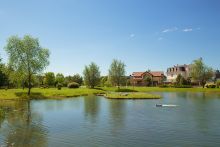 Дом с видом на озеро в КП Пестово