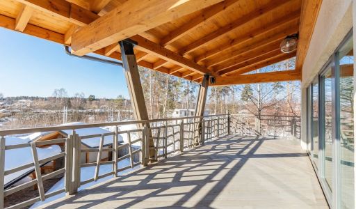 Дом-шале под ключ в Пушкино