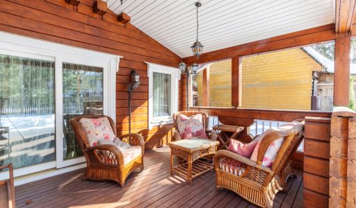 Дом из бруса Honka в Валентиновке