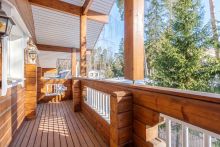 Дом из бруса Honka в Валентиновке