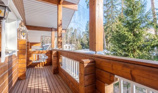 Дом из бруса Honka в Валентиновке