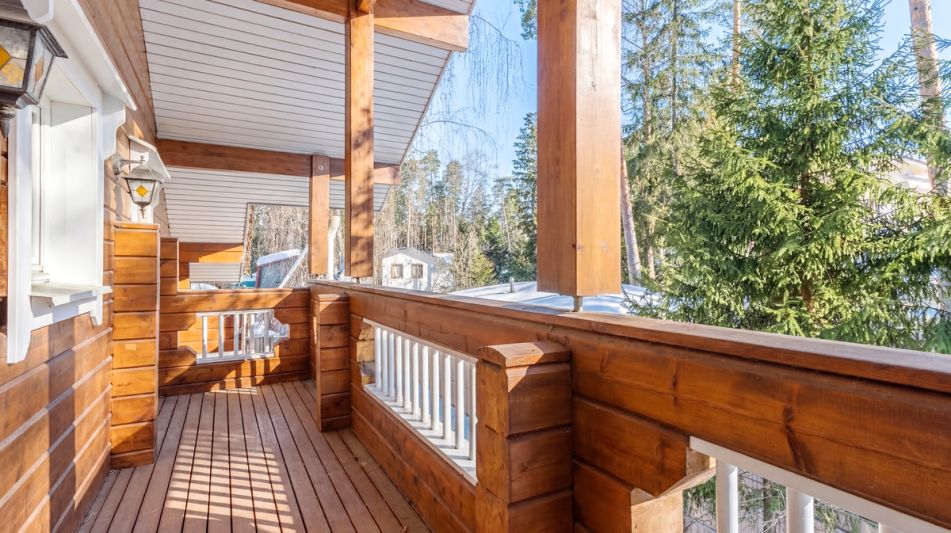 Дом из бруса Honka в Валентиновке