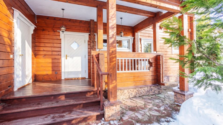 Дом из бруса Honka в Валентиновке